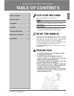 Preview for 2 page of LG D242AC1 Owner'S Manual