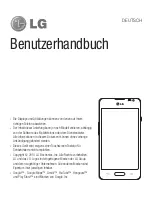 Preview for 3 page of LG D280n User Manual