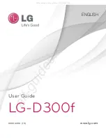 Preview for 1 page of LG D300F User Manual