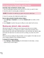 Preview for 22 page of LG D300F User Manual