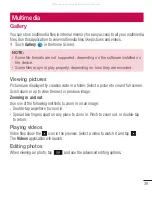 Preview for 33 page of LG D300F User Manual