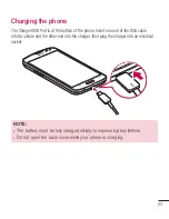 Preview for 25 page of LG D315k User Manual