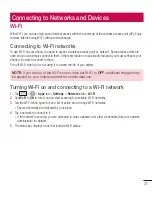 Предварительный просмотр 33 страницы LG D410 User Manual