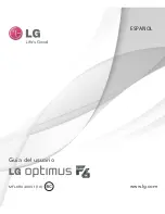 Preview for 1 page of LG D500 (Spanish) Guías Del Usuario Manual