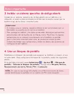 Preview for 9 page of LG D500 (Spanish) Guías Del Usuario Manual