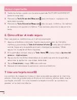 Preview for 11 page of LG D500 (Spanish) Guías Del Usuario Manual