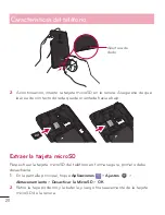 Preview for 21 page of LG D500 (Spanish) Guías Del Usuario Manual