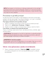 Preview for 26 page of LG D500 (Spanish) Guías Del Usuario Manual