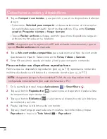 Preview for 37 page of LG D500 (Spanish) Guías Del Usuario Manual