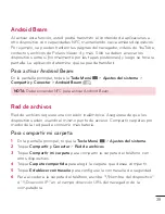 Preview for 40 page of LG D500 (Spanish) Guías Del Usuario Manual