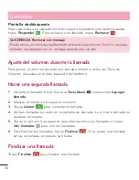 Preview for 43 page of LG D500 (Spanish) Guías Del Usuario Manual