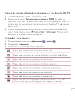 Preview for 72 page of LG D500 (Spanish) Guías Del Usuario Manual