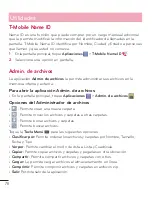 Preview for 77 page of LG D500 (Spanish) Guías Del Usuario Manual