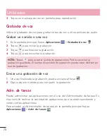 Preview for 79 page of LG D500 (Spanish) Guías Del Usuario Manual