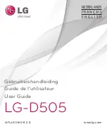 Preview for 1 page of LG D505 User Manual