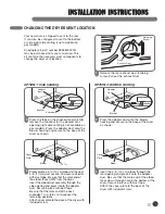 Предварительный просмотр 13 страницы LG D5966W - 27in Gas Dryer User'S Manual & Installation Instructions