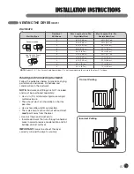 Предварительный просмотр 15 страницы LG D5966W - 27in Gas Dryer User'S Manual & Installation Instructions