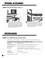 Предварительный просмотр 36 страницы LG D5966W - 27in Gas Dryer User'S Manual & Installation Instructions