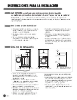 Предварительный просмотр 46 страницы LG D5966W - 27in Gas Dryer User'S Manual & Installation Instructions