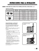 Предварительный просмотр 51 страницы LG D5966W - 27in Gas Dryer User'S Manual & Installation Instructions