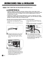 Предварительный просмотр 58 страницы LG D5966W - 27in Gas Dryer User'S Manual & Installation Instructions