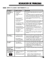 Предварительный просмотр 71 страницы LG D5966W - 27in Gas Dryer User'S Manual & Installation Instructions