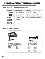 Предварительный просмотр 72 страницы LG D5966W - 27in Gas Dryer User'S Manual & Installation Instructions