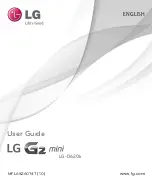 LG D620K User Manual preview