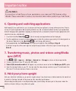 Preview for 16 page of LG D620K User Manual