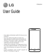 Предварительный просмотр 3 страницы LG D722 User Manual