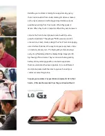 Preview for 3 page of LG D800 Brochure