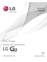 Preview for 1 page of LG D852 User Manual