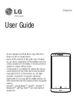 Preview for 3 page of LG D852 User Manual