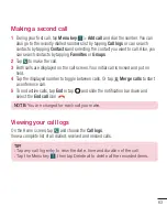 Preview for 65 page of LG D852 User Manual