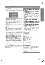 Preview for 31 page of LG DC-4091 Owner'S Manual