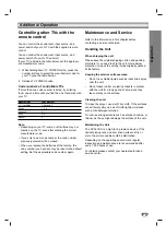 Preview for 33 page of LG DC-4091 Owner'S Manual