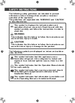 Предварительный просмотр 3 страницы LG DC09RT Owner'S Manual