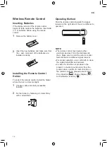 Предварительный просмотр 12 страницы LG DC09RT Owner'S Manual