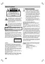 Preview for 2 page of LG DC778 Owner'S Manual