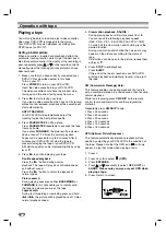 Preview for 20 page of LG DC778 Owner'S Manual