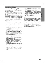 Preview for 21 page of LG DC778 Owner'S Manual