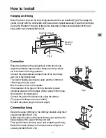 Preview for 7 page of LG DC9201SAU Installation And Operating Instructions Manual
