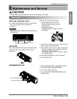 Предварительный просмотр 23 страницы LG DELUXE HIGH WALL MINI SPLIT Owner'S Manual