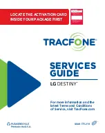 Preview for 1 page of LG DESTINY TRACFONE Service Manual