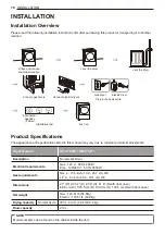 Предварительный просмотр 10 страницы LG DF20 V2 Series Owner'S Manual