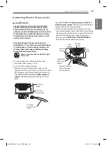 Предварительный просмотр 29 страницы LG DF20WKSE Owner'S Manual