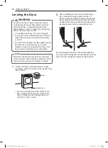 Предварительный просмотр 15 страницы LG DF20WV2 Owner'S Manual