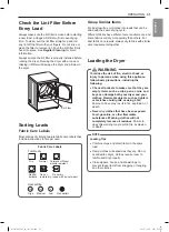 Предварительный просмотр 31 страницы LG DF22BV2B Owner'S Manual