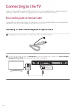 Preview for 22 page of LG DG1 Owner'S Manual