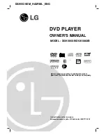 Preview for 1 page of LG DGK585XB Owner'S Manual